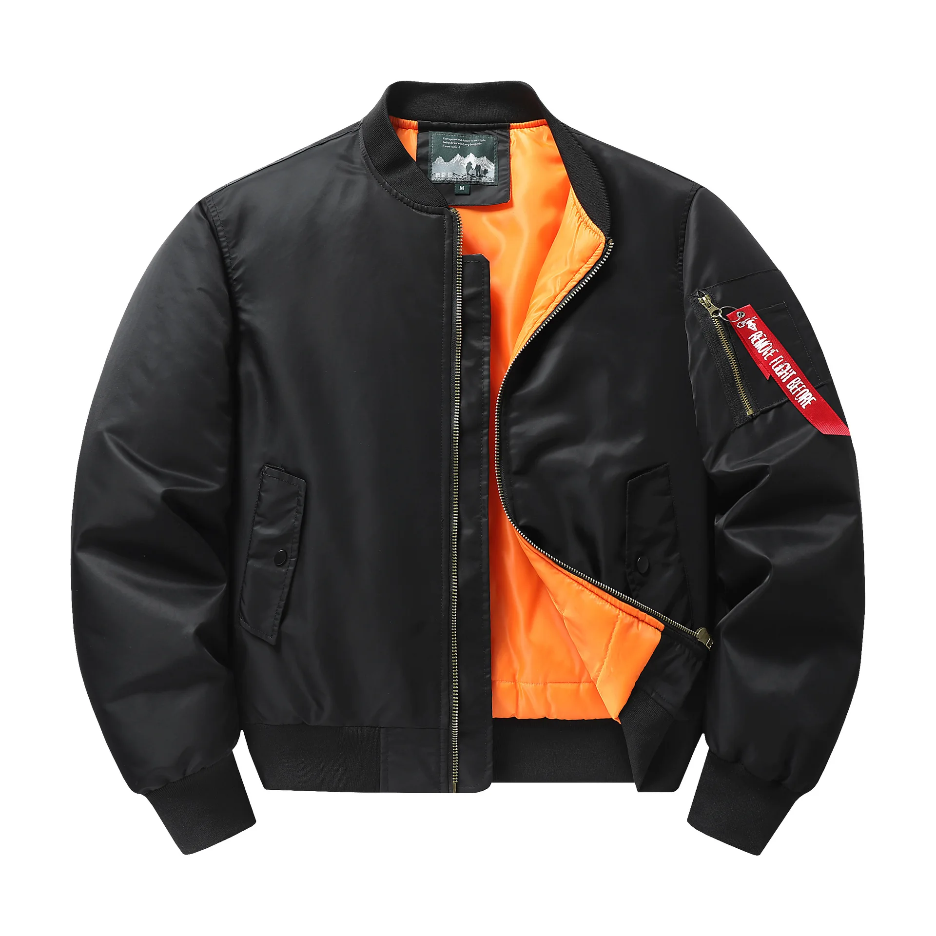 2026 Autumn/Winter Flight Jacket Men's Trendy Brand Retro Outerwear with Cotton Baseball Shirt Coat