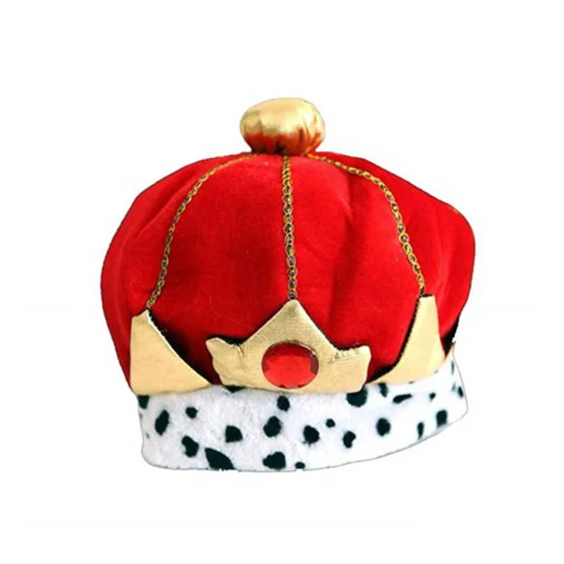 Halloween Nieuw Kostuum Rekwisieten Set King Cape Hoed En Scepter Pak Rood
