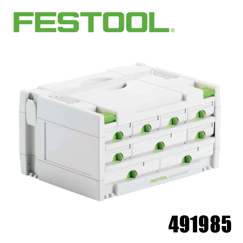 Imagem -06 - Festool-caixa de Armazenamento do Sistema Conjunto Combinado de Armazenamento do Sistema 497851 4999901 500076 491522 491984 491985 491986 497852