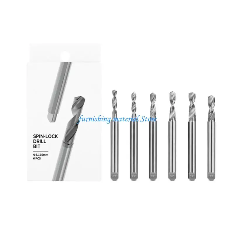 Y5GD Anodized Steel Mini Twist Drill Bit Accessories Set For Craftsmen