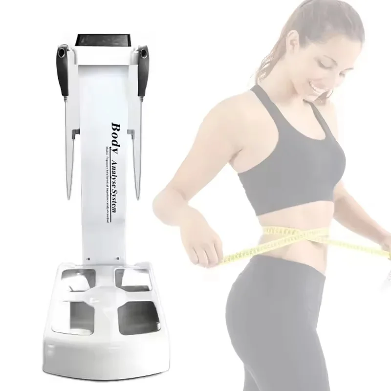 Professional Intelligent Human Body Fat Scale Element Health Analyzer Machine Printer Body Composition with Result Sheet