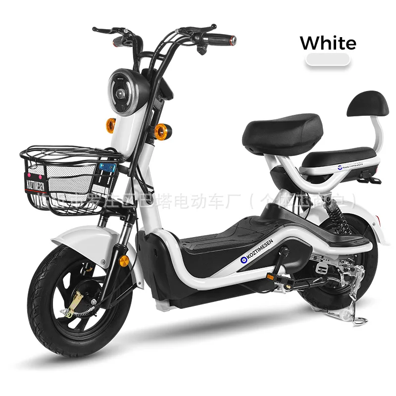 48v 70km Two-wheeled Electric Vehicle Adult Small Electric Bicycle Double Two Wheels Electric Bike image 4