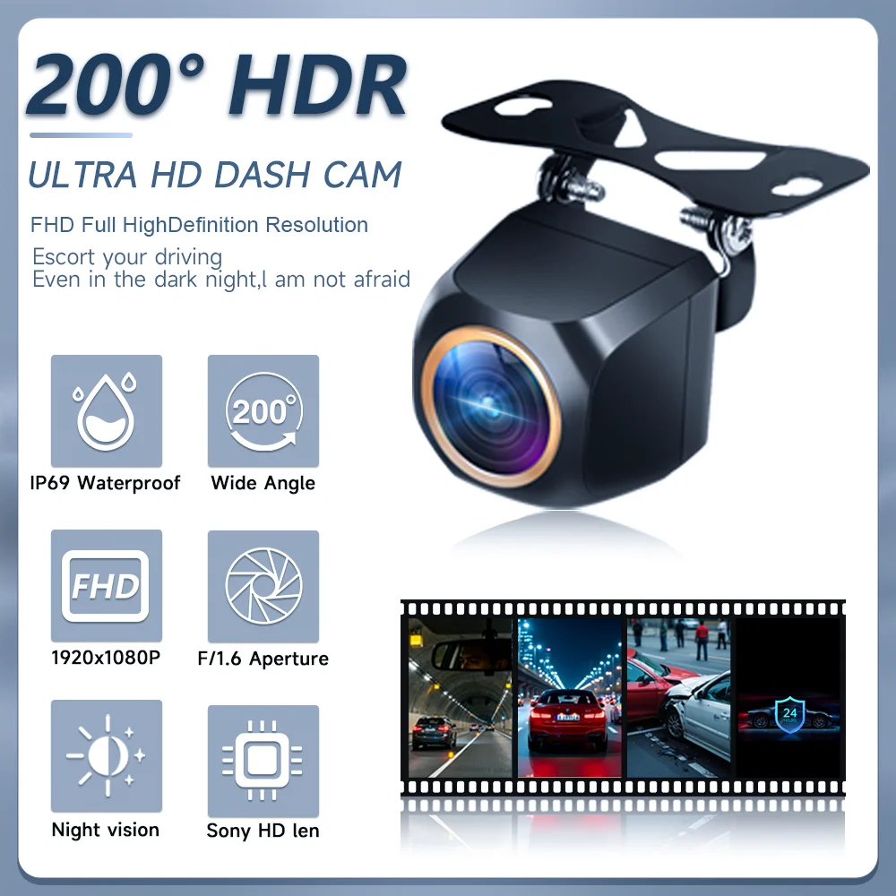 camera-de-re-para-carro-com-lente-fisheye-dourada-200-°-camera-frontal-e-de-re-para-veiculos-ahd-1920x1080p-full-hdr-com-visao-noturna