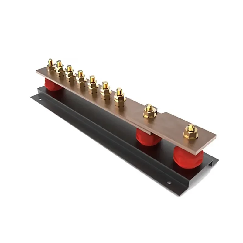 for  Copper Grounding Bus 6-30 Way with Insulated Mounting Base for Reliable System Grounding Factory Direct