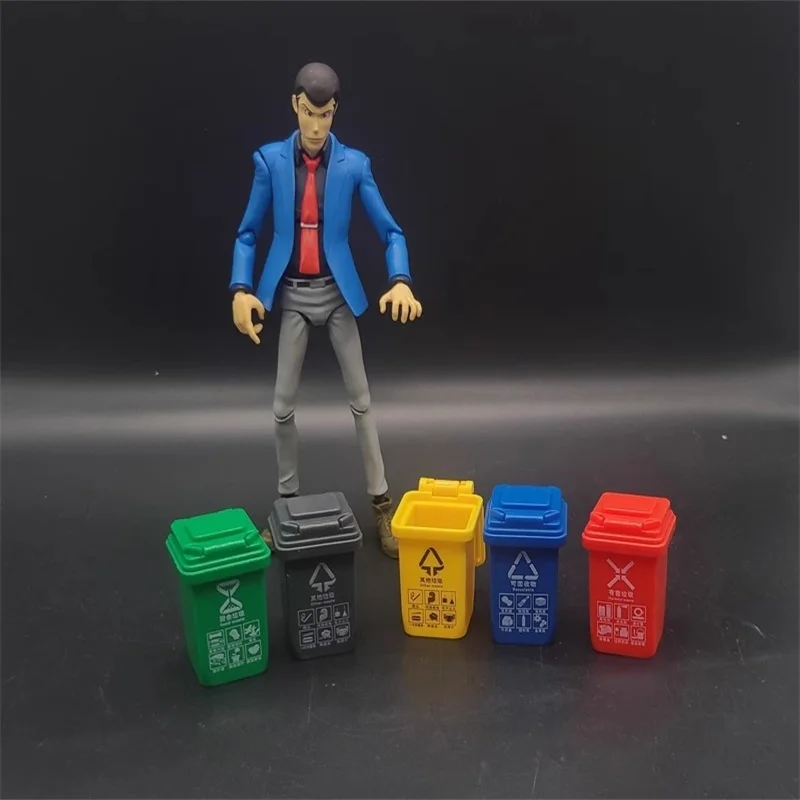 

Hot Sale 1/12 Soldier Scene Accessories Miniature Trash Can Model Toy Fit 6'' Action Figure In Stock