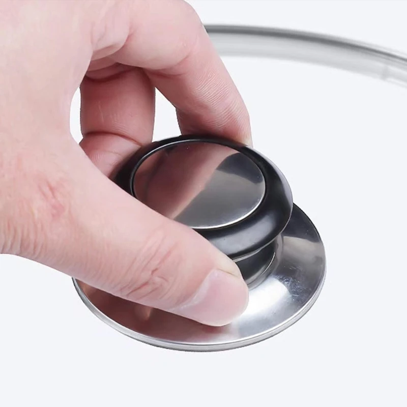 2Pieces Practical Replacements Pot Lid Handle Knobs for Slow Cooker Lid Heat Resistant and Comfortable Grip Designs 37JD