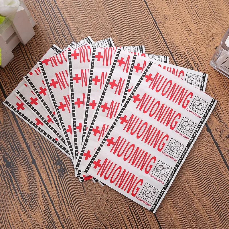 100pcs Breathable Waterproof First Aid Bandage Band Aid Hemostasis Adhesive Wound Dressings Paste Medical Gauze Plasters