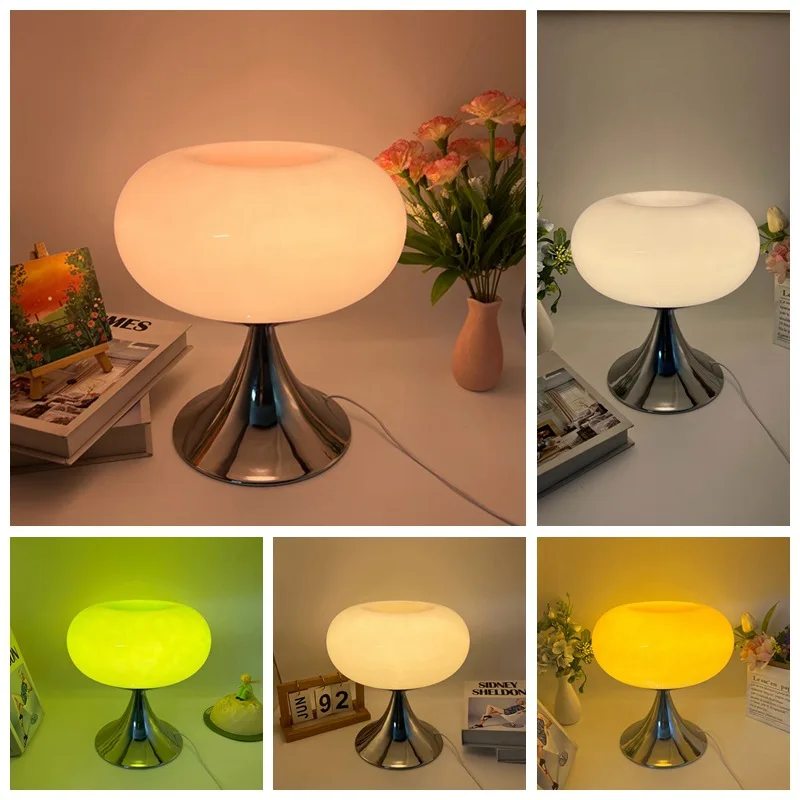 

Настольная лампа «Зеленое яблоко»: современный стеклянный светильник