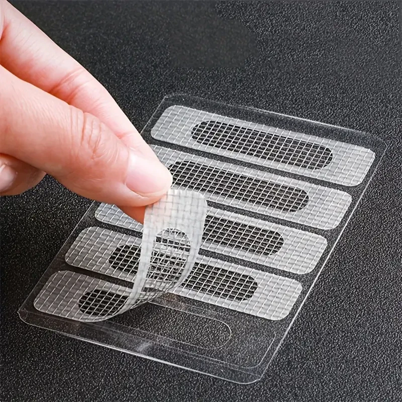 30 Strips/6 sheet Window And Door Screen Repair Patch, For Covering Window Door Tears Holes Screen Patch Repair Kit