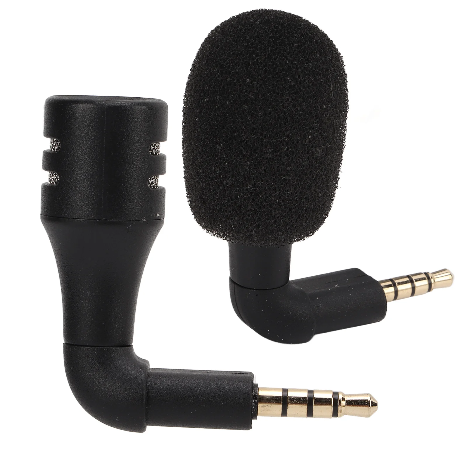 Mini Omni Directional 3.5mm Jack Microphone 360° Surround Radio Portable Audio Mic for Smartphone Portable Small Mic new