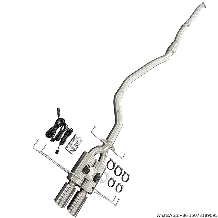 

Высокопроизводительная выхлопная система из нержавеющей стали без клапанов (Cat-back) для R-/FK8 2.0T 2017-2023