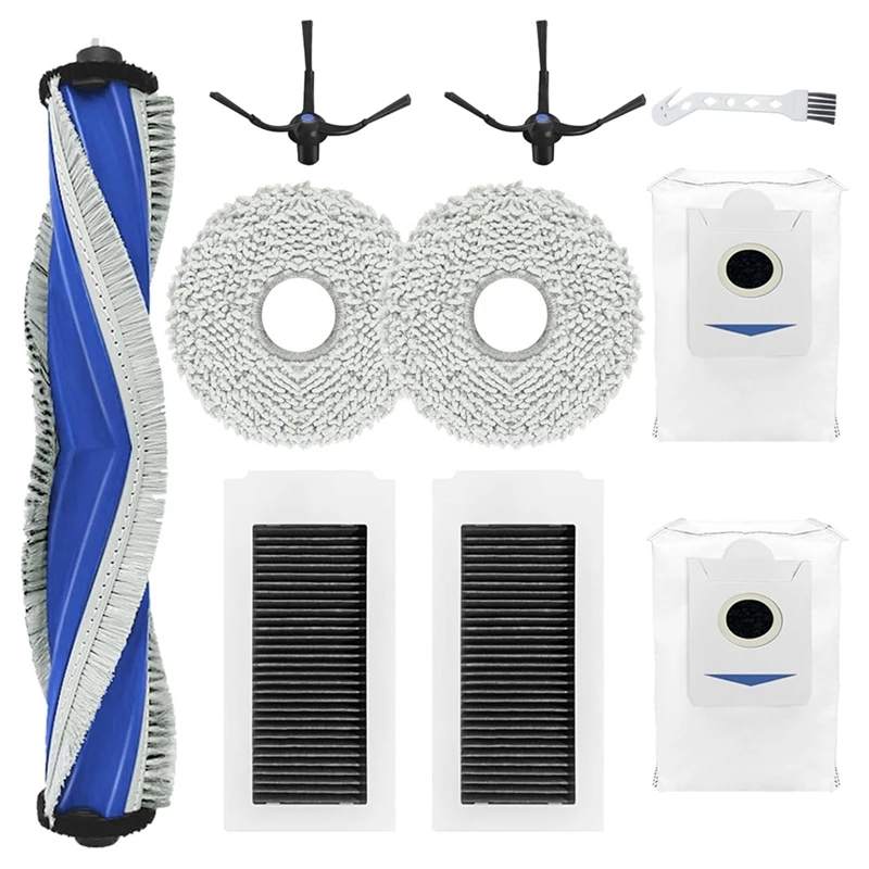 

T78C For-Ecovacs-Deebot-X5-Pro-X5-Omni-Vacuum-Cleaner-Main-Side-Brush-Hepa-Filter-Mop-Cloth-Dust-Bags-Replacement-Parts