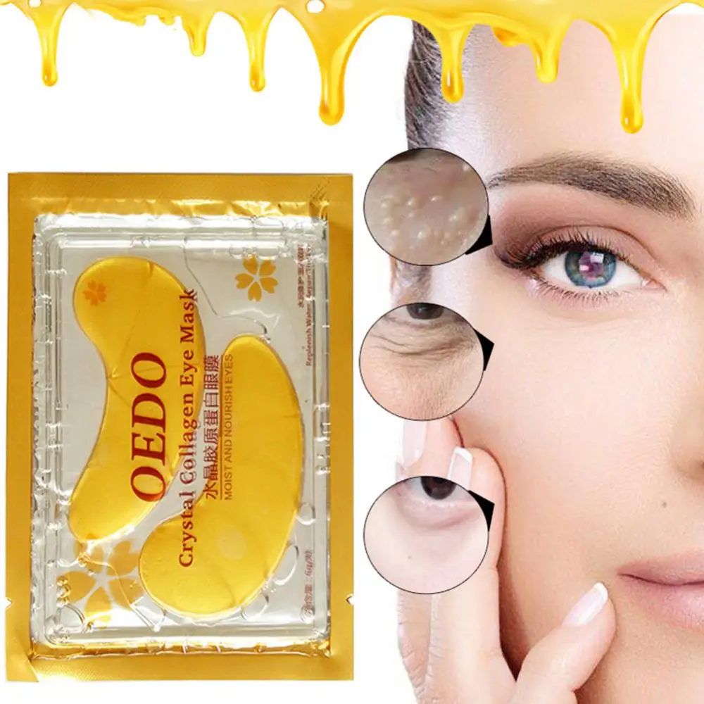 OEDOGold-Parches hidratantes de colágeno para los ojos, antiarrugas, elimina las ojeras, máscara de ojos, Gel para el cuidado de la piel, Cosméticos Coreanos