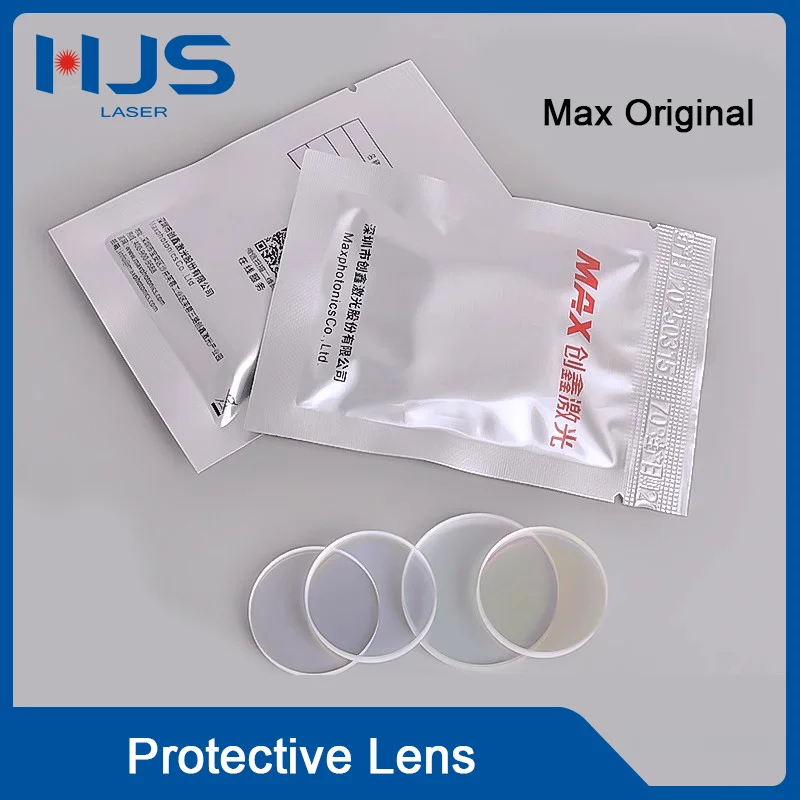 HJS Laser Max Series Original Protective Lens 37*5 37*7 Protection Windows for High-power Equipment Cutting Head