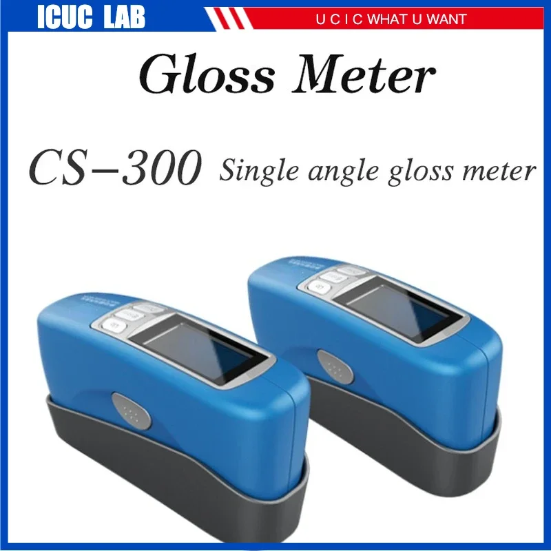 High Quality Portable Concrete Gloss Meter for Measuring Gloss of Concrete Cement Angle Gloss Test For Car Leather CS-300