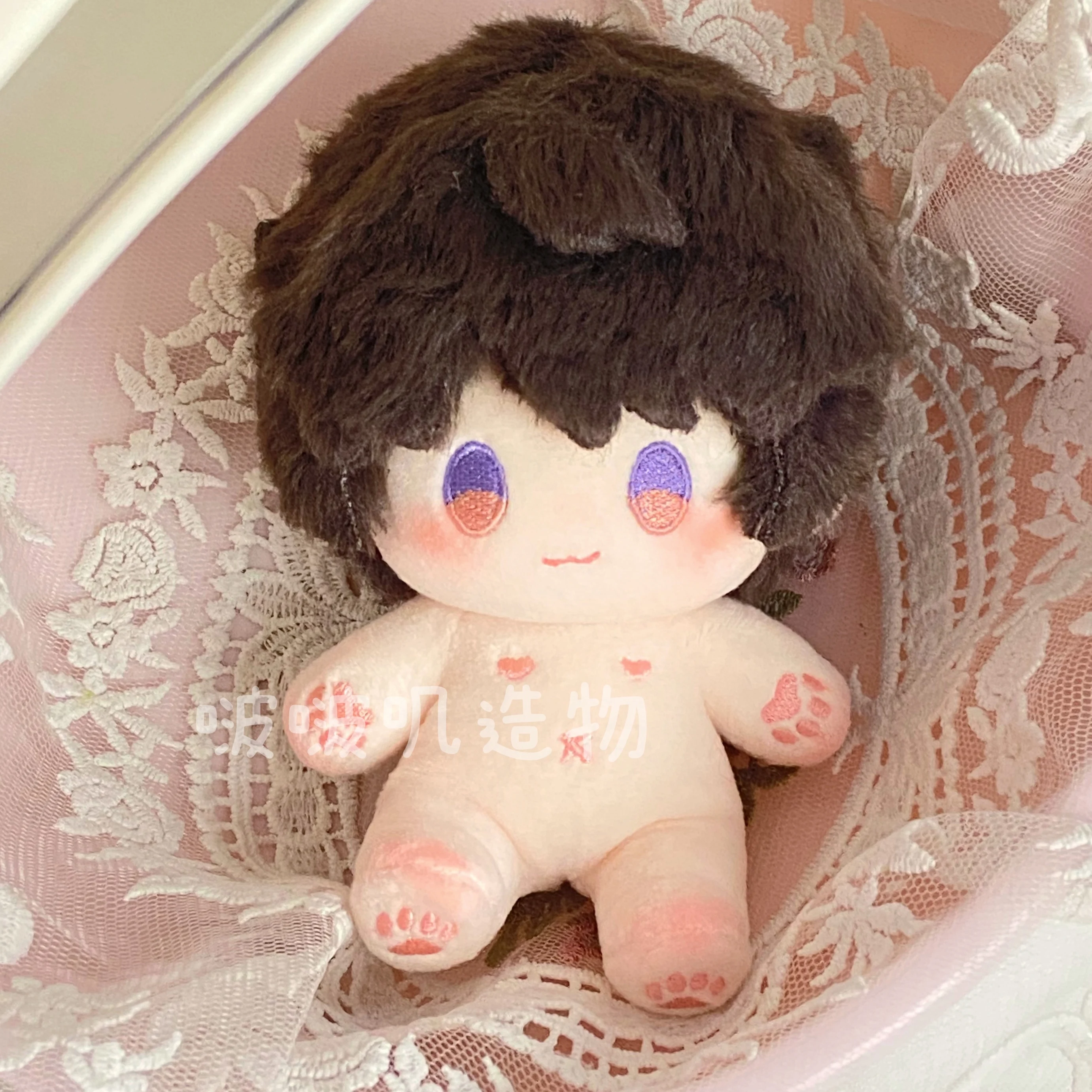 Poupée de 10cm avec squelette, amour et espace profond, Rafayel Sylus Caleb Xavier Zayne, vêtements de poupée, jouet animé, cadeaux pour enfants