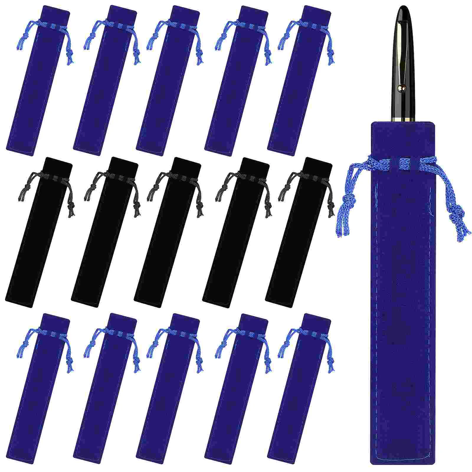 50 Pcs Pen Storage Pouch Ballpoint Pencil Holder Pencilcase Protective Single Bags Halloween Sleeve