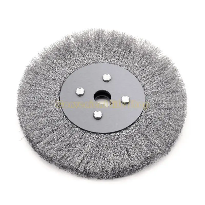 L1EE Wire Brush 150mm StainlessSteel Wire Wheel Brush BenchGrinder Abrasive Tools