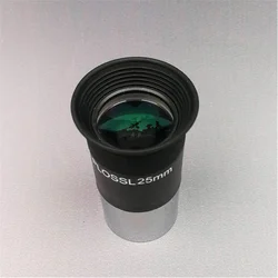 Agnicy Astronomical Telescope Accessories Plossl PL 25mm Optical Eyepiece Metal 1.25 Inches 31.7mm Optical Lens Eyepiece
