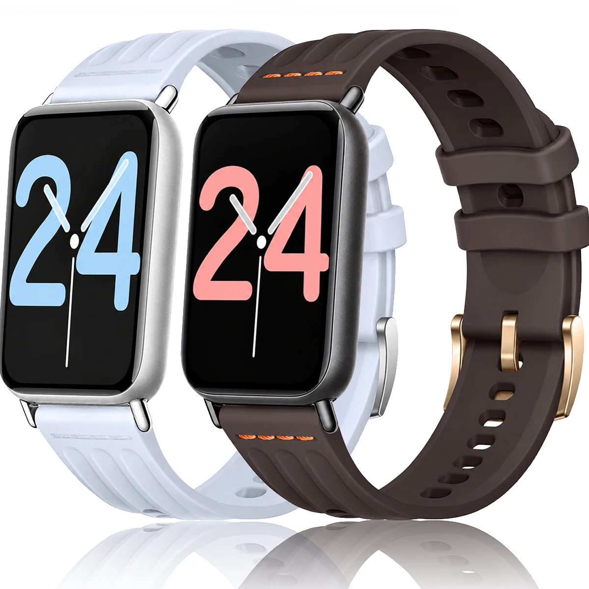 Soft Silicone Band for Xiaomi MiBand 10Pro/9Pro/8Pro Sport Strap Wristband for Redmi Watch 6/5/4 Bracelet Correa Metal Connector