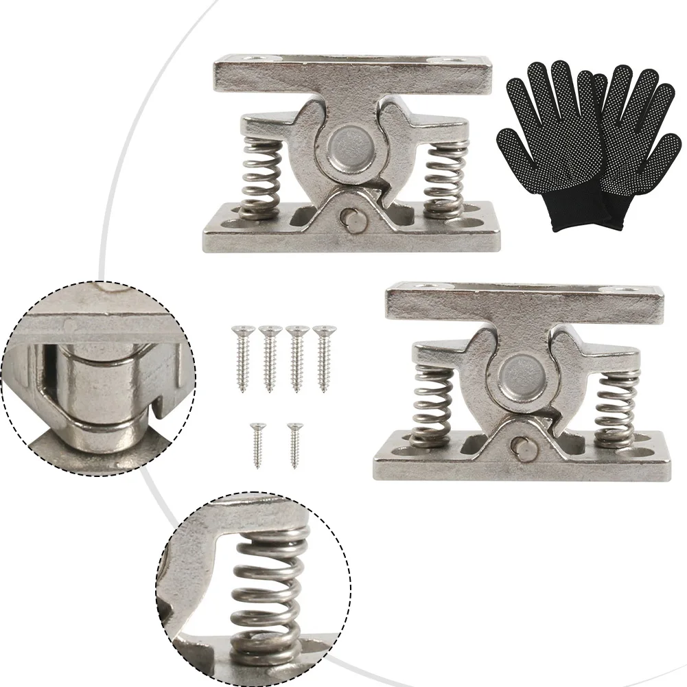 Heavy Rv Door Holder Boat Door Holder As Shown In The Figure RV Door Latch Zinc Alloy Construction Stainless Steel Screws