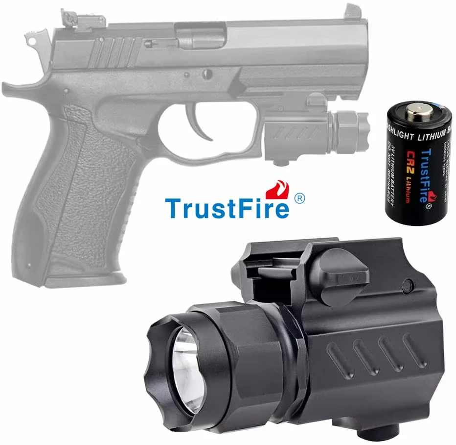 TrustFire-G01 Pistol Light Tactical Gun Weapon Flashlight Scout Light Hunting Airsoft Accessories for Glock 17 19 21 22