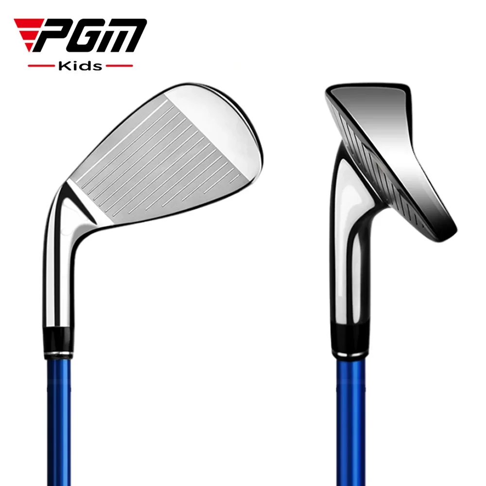 PGM Golf Kids Club Beginner Practice Rod Boys and Girls No. 7 Iron Alloy Head Ultra Light Carbon Shaft Golf Accessories JRTiG006