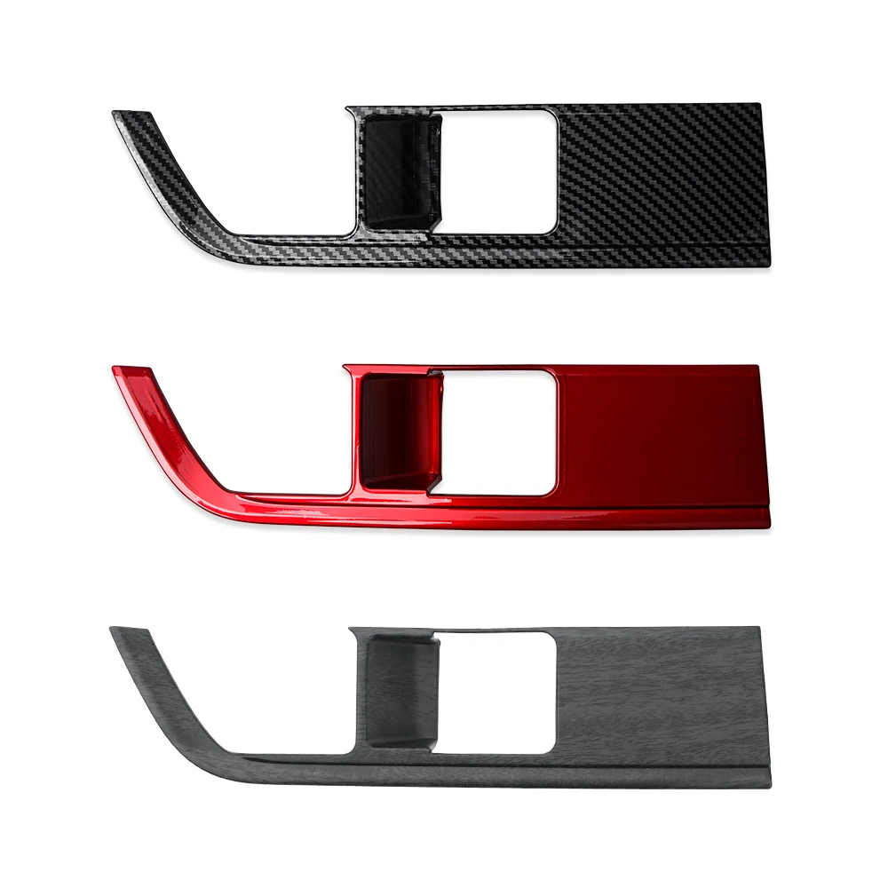 LHD/RHD For Kia Sportage NQ5 2023-2025 Car Tuning Carbon Fiber Headlight Adjustment Switch Cover Trim Car Accessories