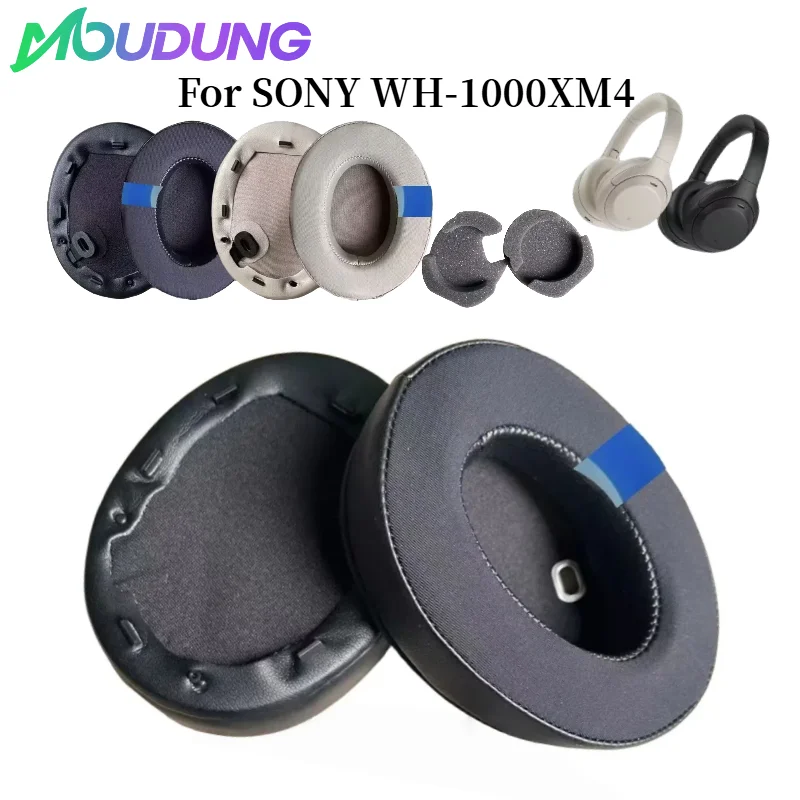 Sony Headphone Wh-1000Xm4 - 2pcs/pairs Leather Headphone Foam For SONY