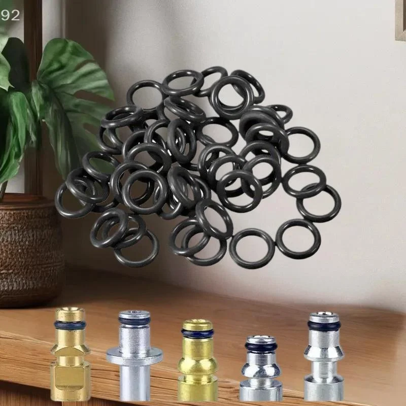 Complete Faucet Sealing Solutions: 225PCS Black Rubber O-Ring Washer Gasket Kit in 18 Sizes for Hose Connector Sealing Valve