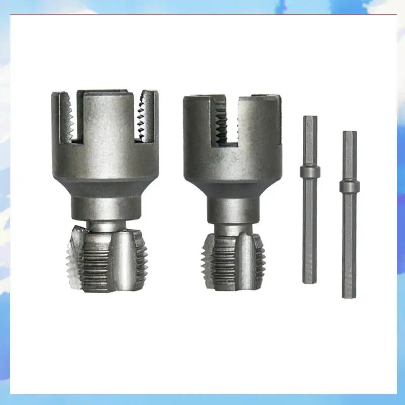 

DN15 DN20 Pipe Threading Tool 4/6 Points Pvc Pipe Threader Kit Pipe Threading Tool-[A22I]