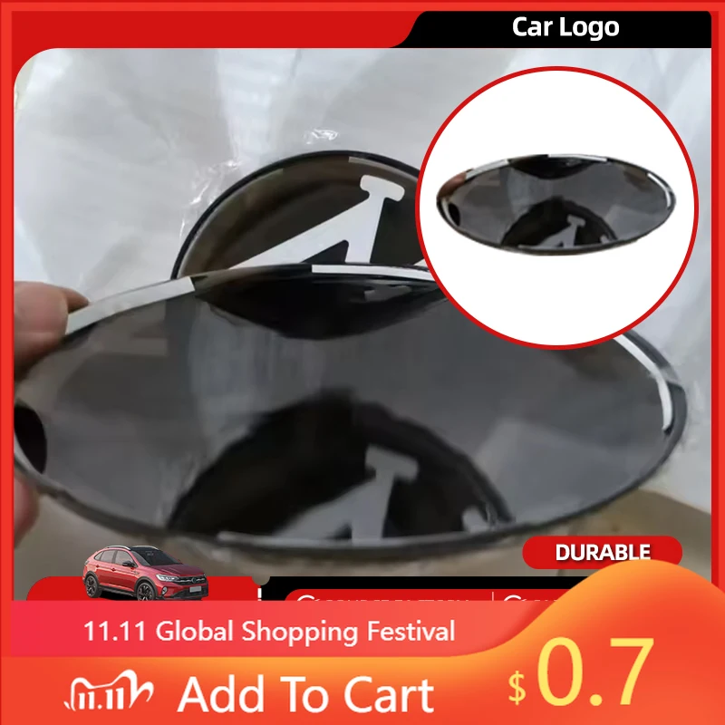 

Для Volkswagen VW внутренние наклейки чехол для ключей 2 шт. передняя решетка эмблема 137 мм задняя крышка багажника логотип 90 мм для Nivus 2019-