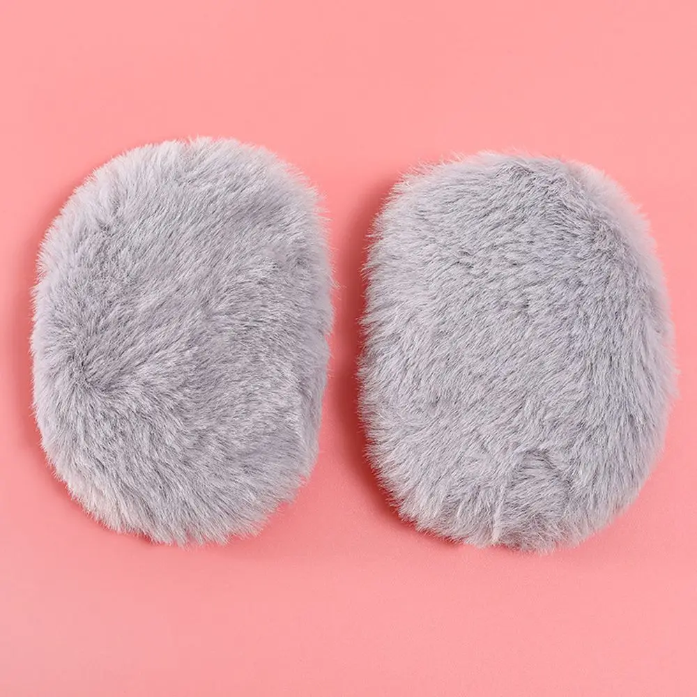 Adulto quente doce cor coral velo à prova de vento earbags bandless aquecedores de orelha inverno capa de orelha feminino earmuffs mais