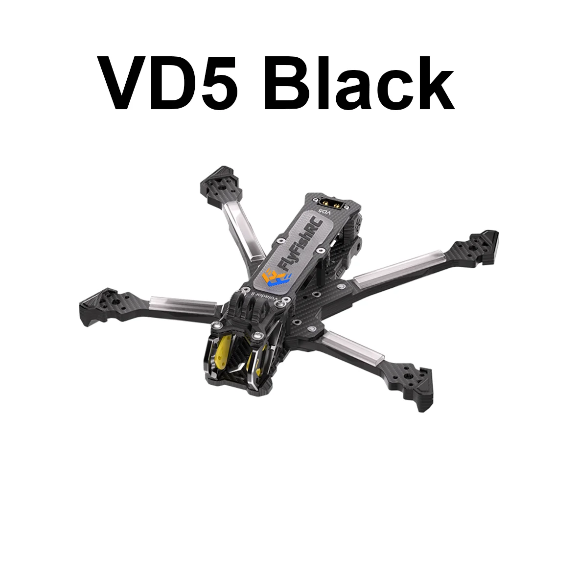 FlyFishRC Volador II VD5/VX5 O4 Deadcat FPV T700 framekit - afbeelding 1