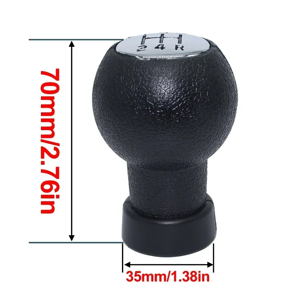 5 Speed Gear Shift Knob for Fiat Sedici Suzuki SX4 Stick Lever Pen Handle T Type MT Adapter Inner Sleeve Gaiter Boot Cover Parts