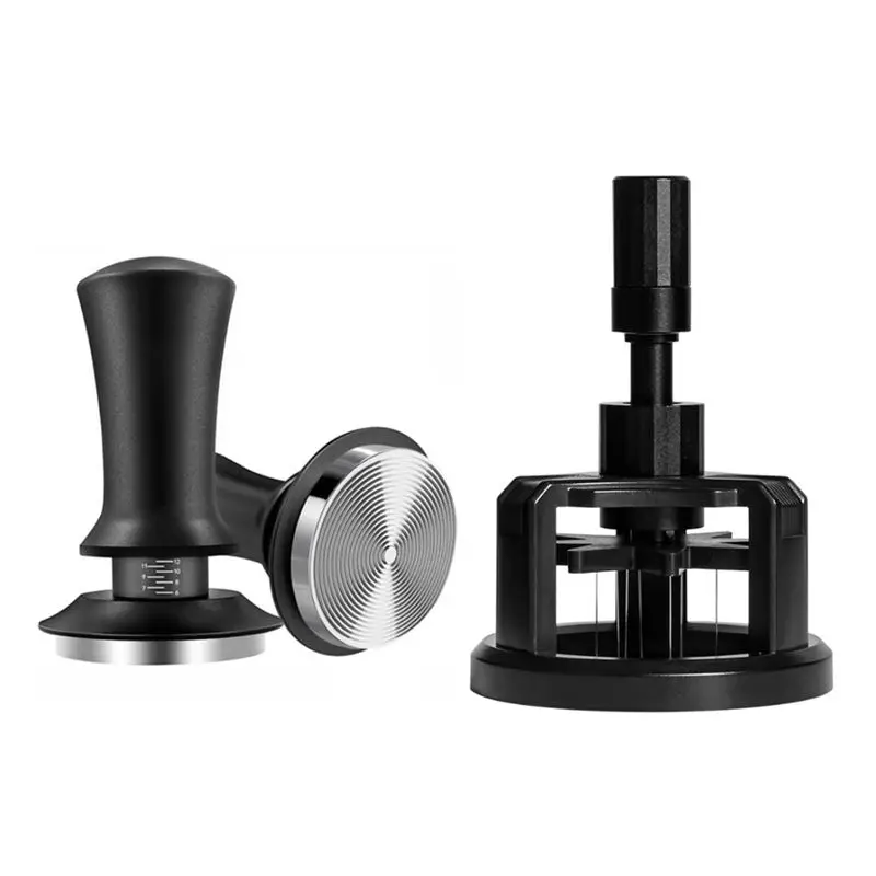 [b25b-】-ensemble-d'outils-wdt-pour-cafe-expresso-aiguille-rotative-pour-poudre-de-cafe-et-marteau-a-poudre-de-58-mm-distributeur-de-cafe-expresso