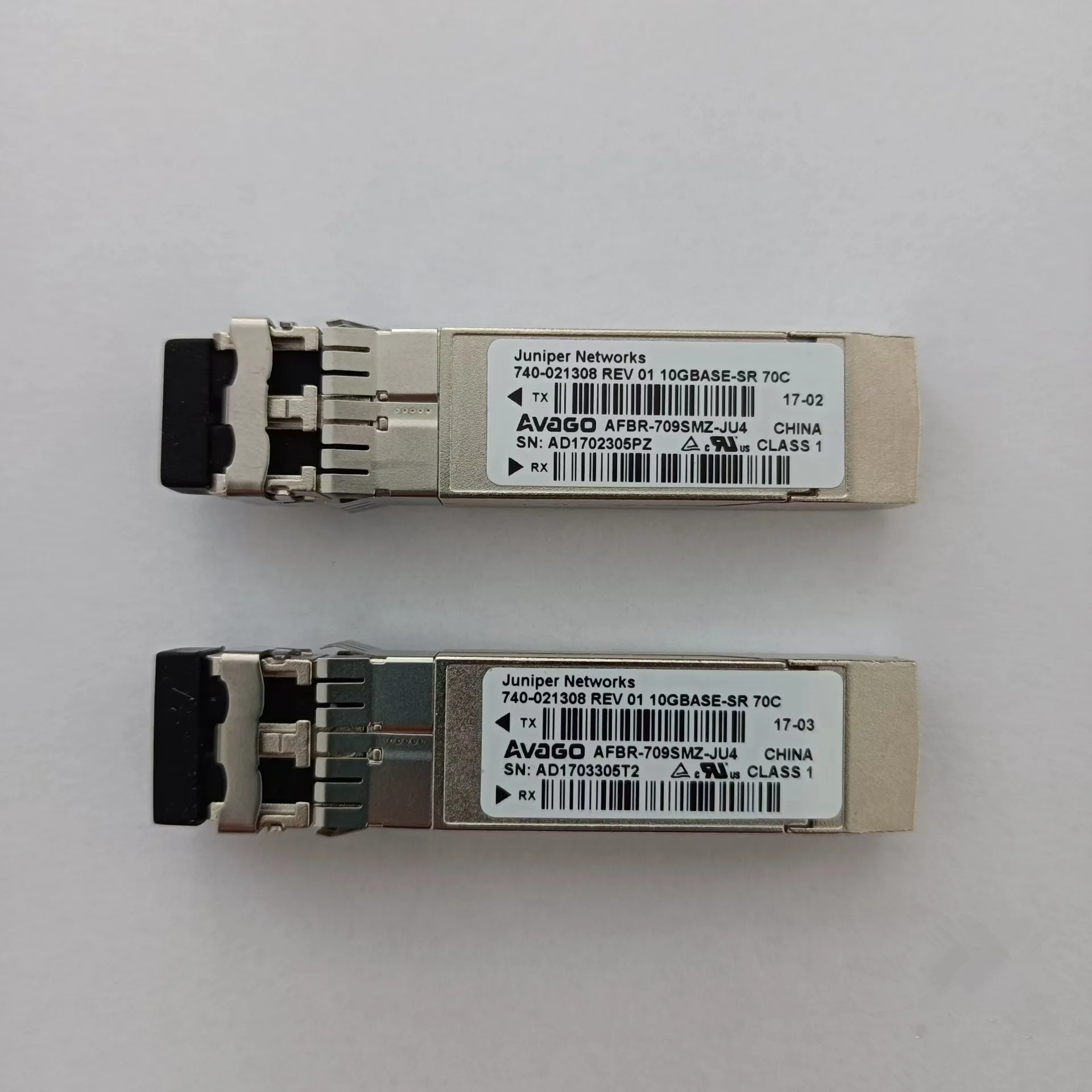 

1PCS Juniper Optical Switch 10G SFP/740-021308/AFBR-709SMZ-JU4/10GBASE-SR/10GB Fiber Module