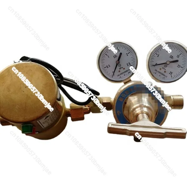 

Electrical heating heater pressure CO2 regulator