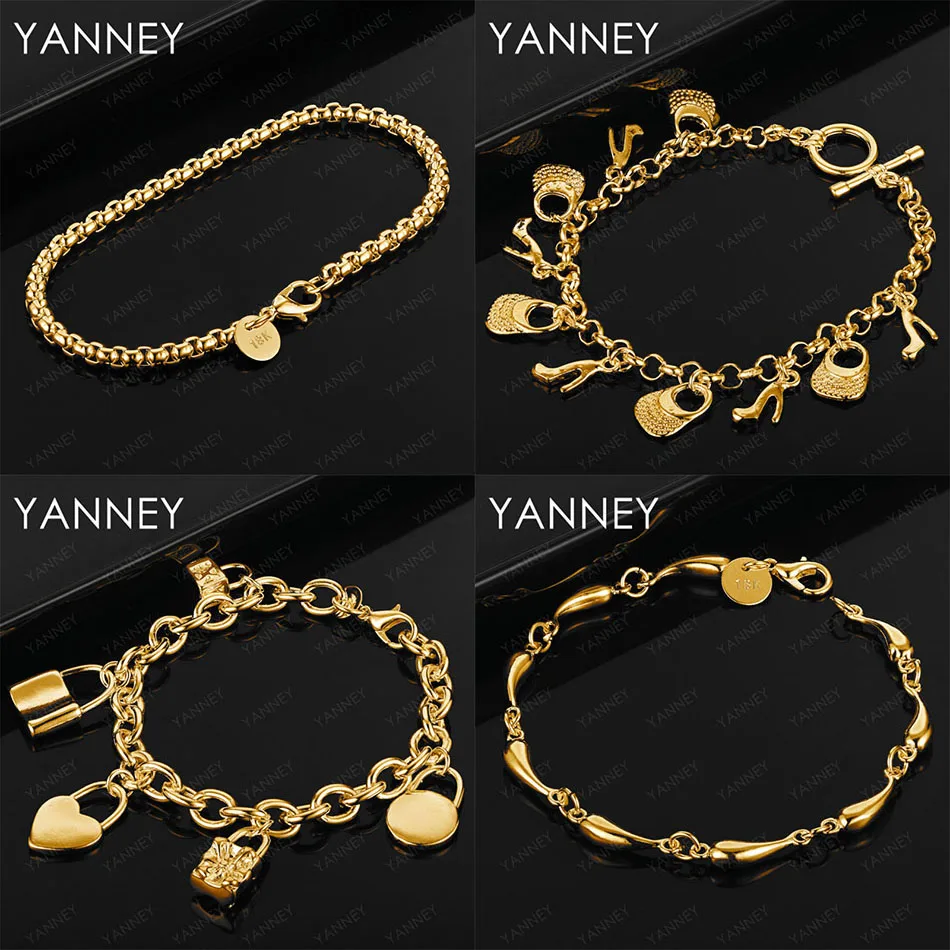

Luxury 925 Sterling Silver 18K Gold Delicate Teardrop Square Bracelet Women Fashion Gift Jewelry Party Accessories