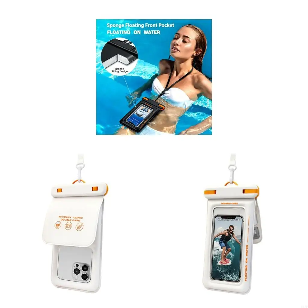 E1PF Visible Screen Phone Cover For Snorkeling Sailing And Coastal Excursions