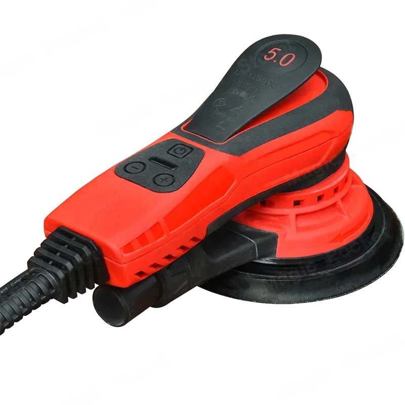 R7303 Multifunctional Sander 6inch Electric Car Polisher High Efficient Auto Waxing Polishing Machine