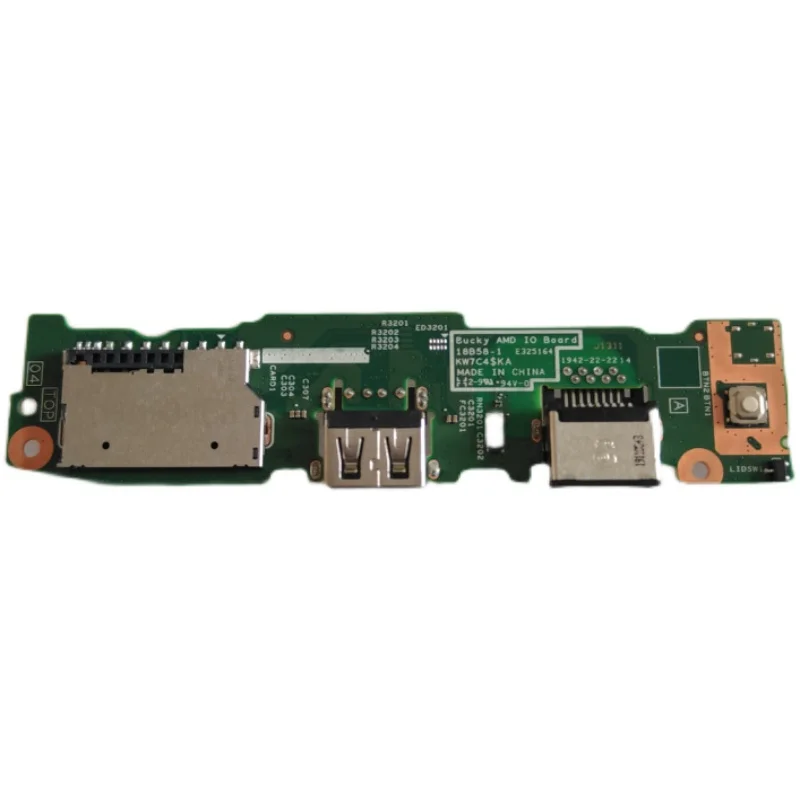 FOR DELL INSPIRON 14 5485  5488 5485 5588 5585 USB LAN POWER BOARD W CABLE 040KC3 07J9DN 100% Perfect Work