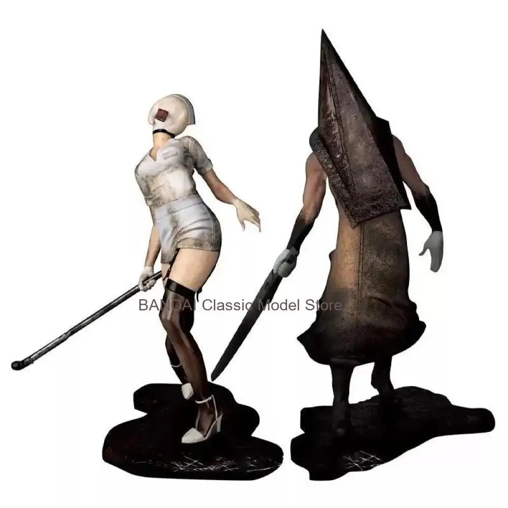 

[Original Genuine] In Stock Konami Silent Hill 2 Red Pyramid Thing Bubble Head Nurse Anime Figure Model Collector Figurine Toys