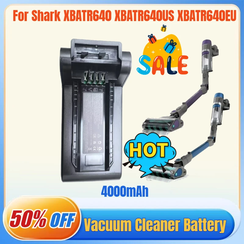 

Replacement Battery XBATR640 XBATR640US XBATR640EU for Shark IP1251 IP1250 IP1251C IP1255 IP1220C IP3251 IP3251C IP3124 IP3252