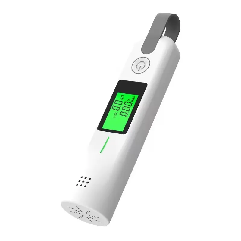 

Portable Non-Contact Alcohol Breath Tester with Digital Display Screen USB Rechargeable Breathalyzer Analyzer High Accuracy