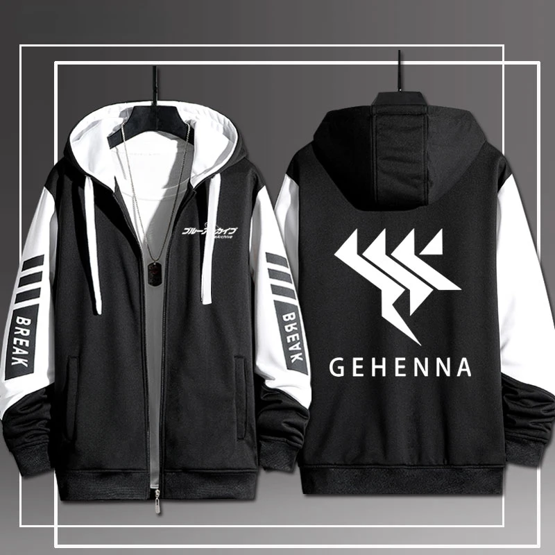 Anime Blue Archive 3D Print Zip Up Women/Men Hoodie Sweatshirt Streetwear Hip Hop Cosplay Zipper Hooded Jacket Outerwear
