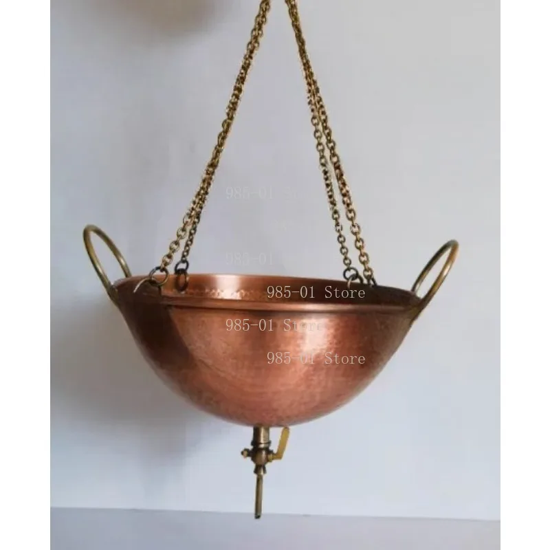 SPA Special Oil Drip Device, Pure Copper Oil Drip Therapy Instrument 500g 1000g Specification