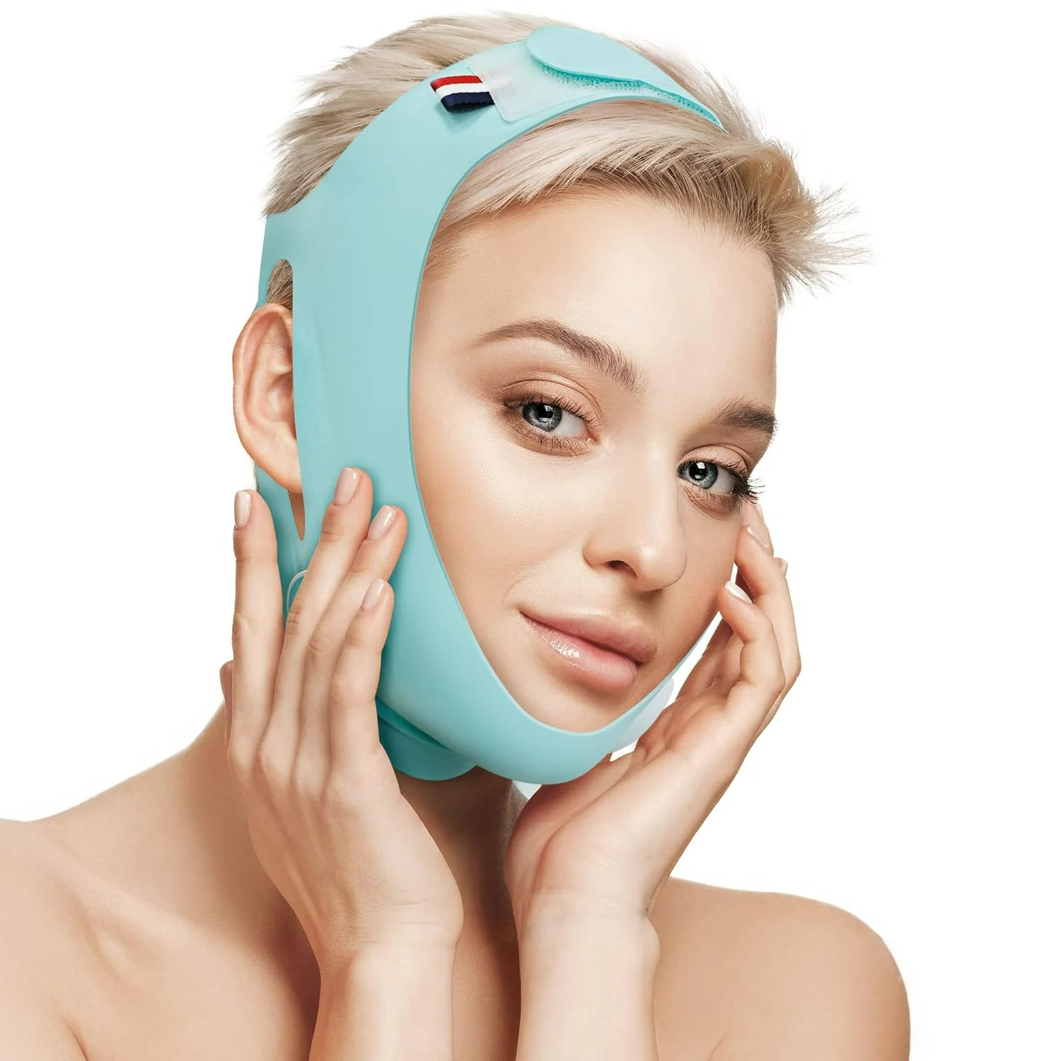 

Chin Up Mask Double Chin Reducer V Face Slimming Massager EMS Beauty Skin Tightening Wrinkle Anti Aging Lifting Belt 5 Modes