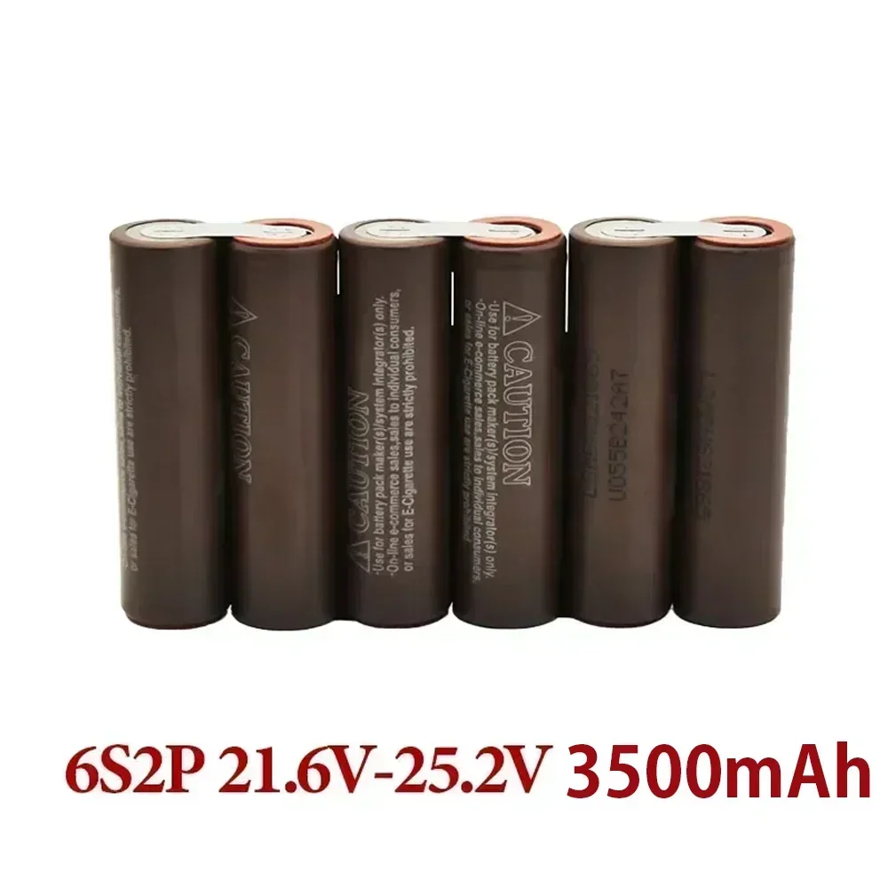 Customized 18650 HG2 battery 30A screwdriver electric drill Li-lon battery 3s1p 3s2p 4s1p 4s2p 5s2p 3.7V-21V 3500mAh -7000mAh