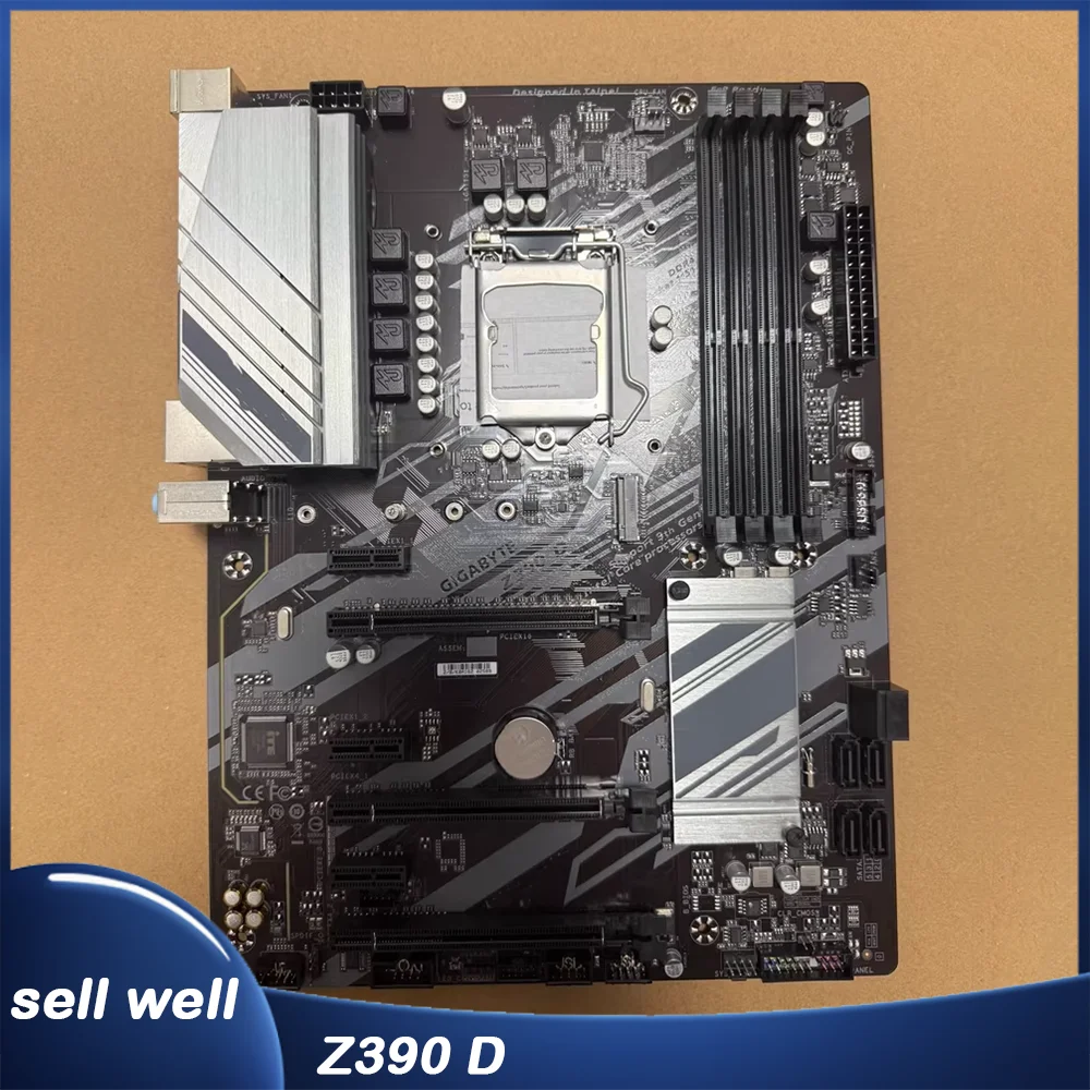 

Z390 D motherboard 1151pin 9th gen DDR4 6XSATA M.2 TYPE-C USB